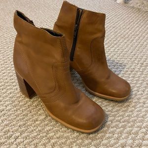 Tan boots